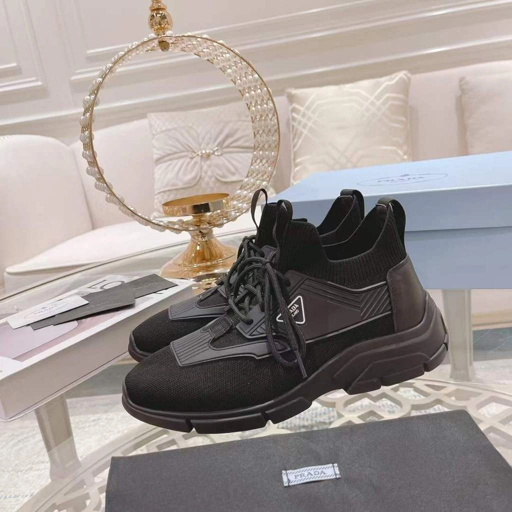 Colorful Men and Women P*rada Top Sneakers Low CL 20230825- 6531