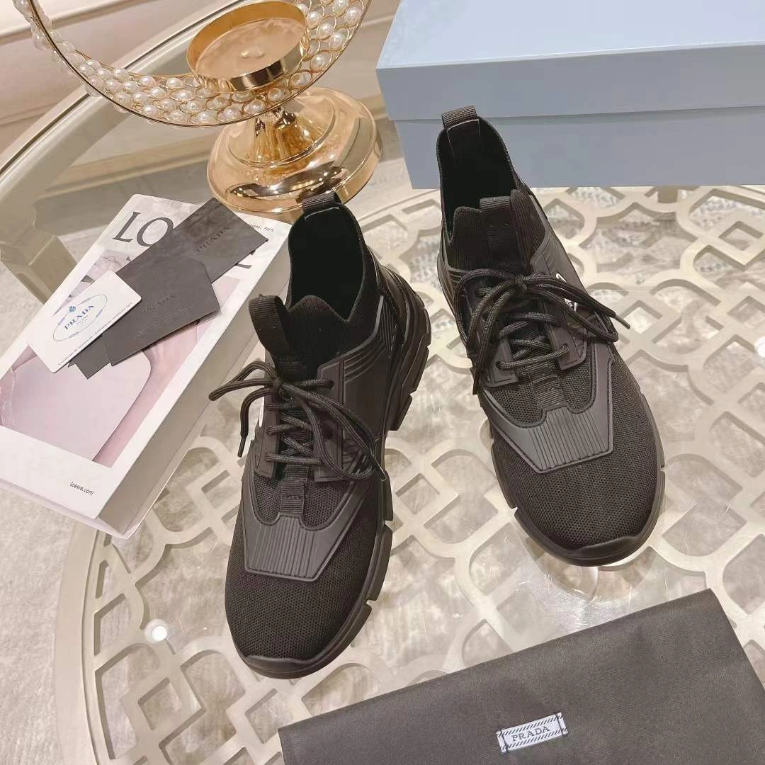 Colorful Men and Women P*rada Top Sneakers Low CL 20230825- 6531