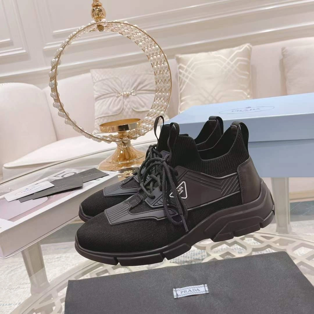 Colorful Men and Women P*rada Top Sneakers Low CL 20230825- 6531