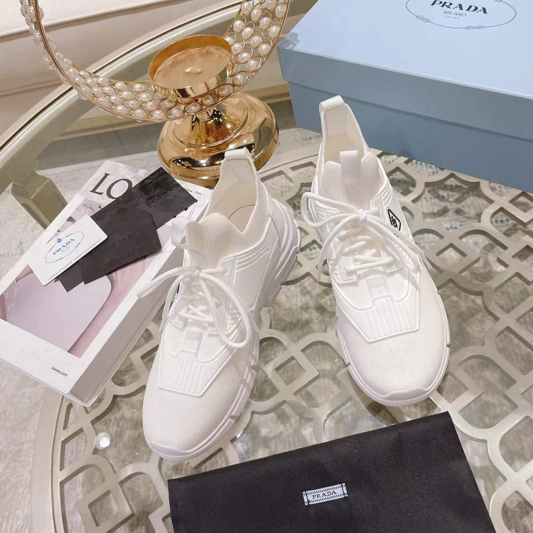 Original Men and Women P*rada Top Sneakers Low CL 20230825- 6528