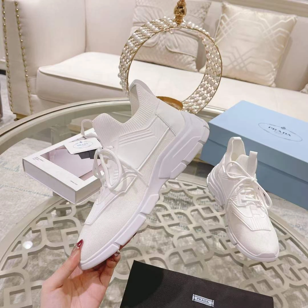 Original Men and Women P*rada Top Sneakers Low CL 20230825- 6528