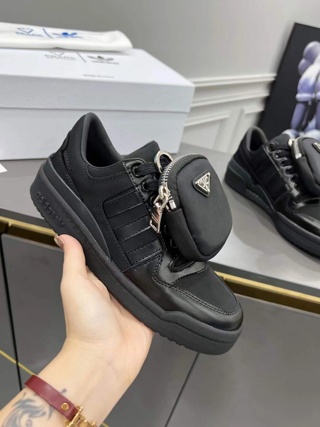 Men and Women P*rada Top Sneakers Low CL 20230825- EasyCare 6542