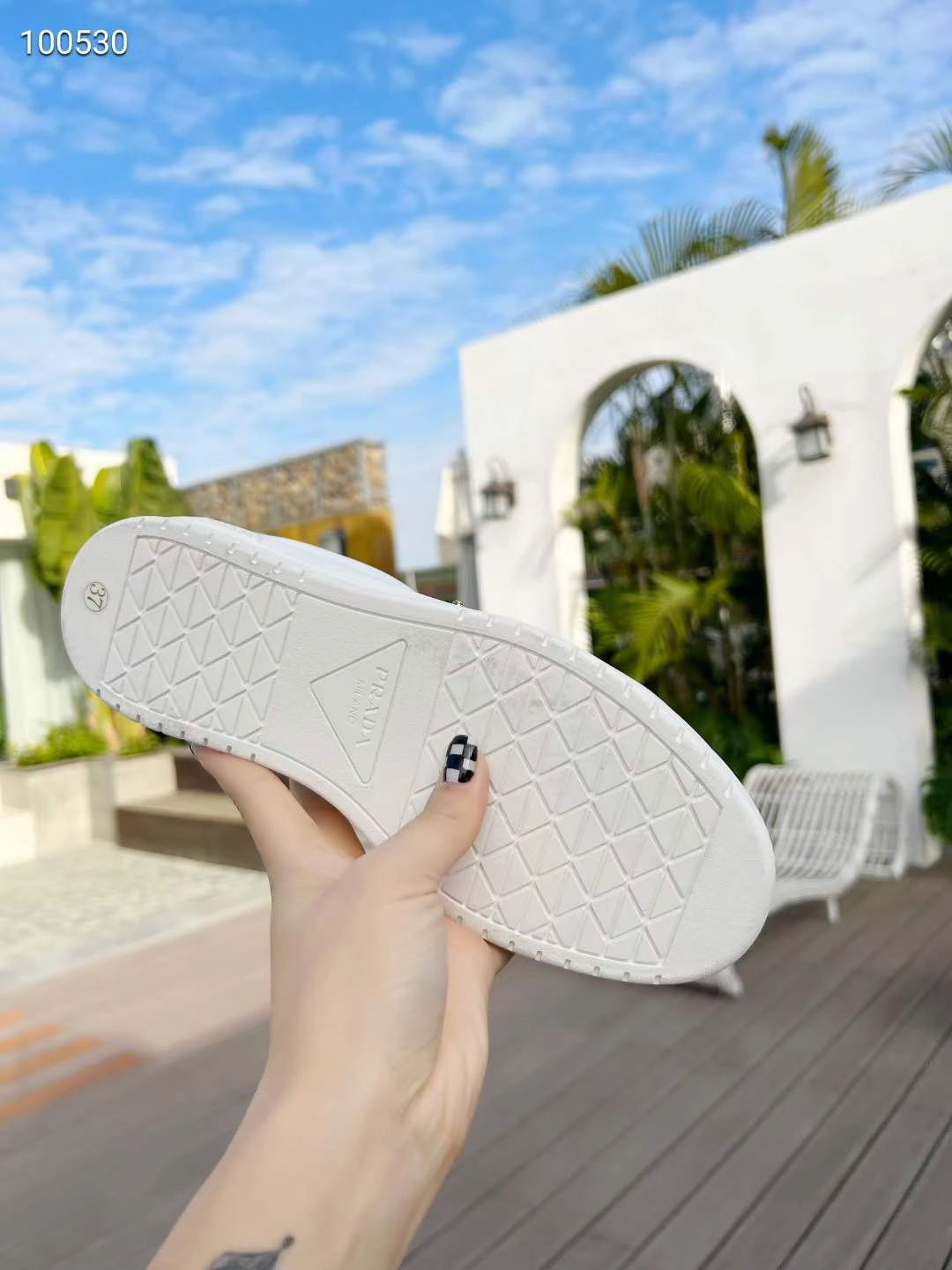 WrinkleFree Men and Women P*rada Top Sneakers Low CL 20230825- 6539