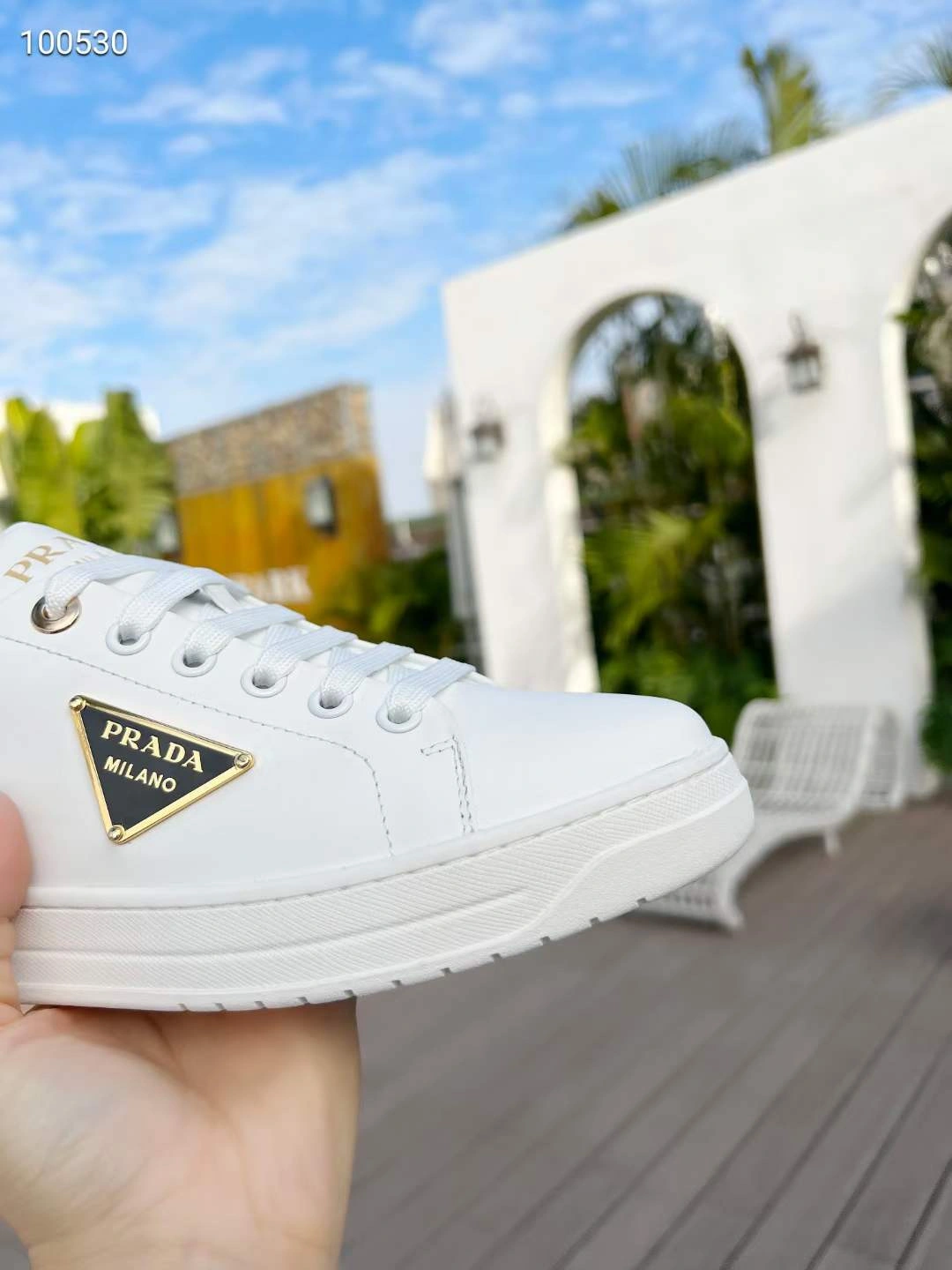 WrinkleFree Men and Women P*rada Top Sneakers Low CL 20230825- 6539