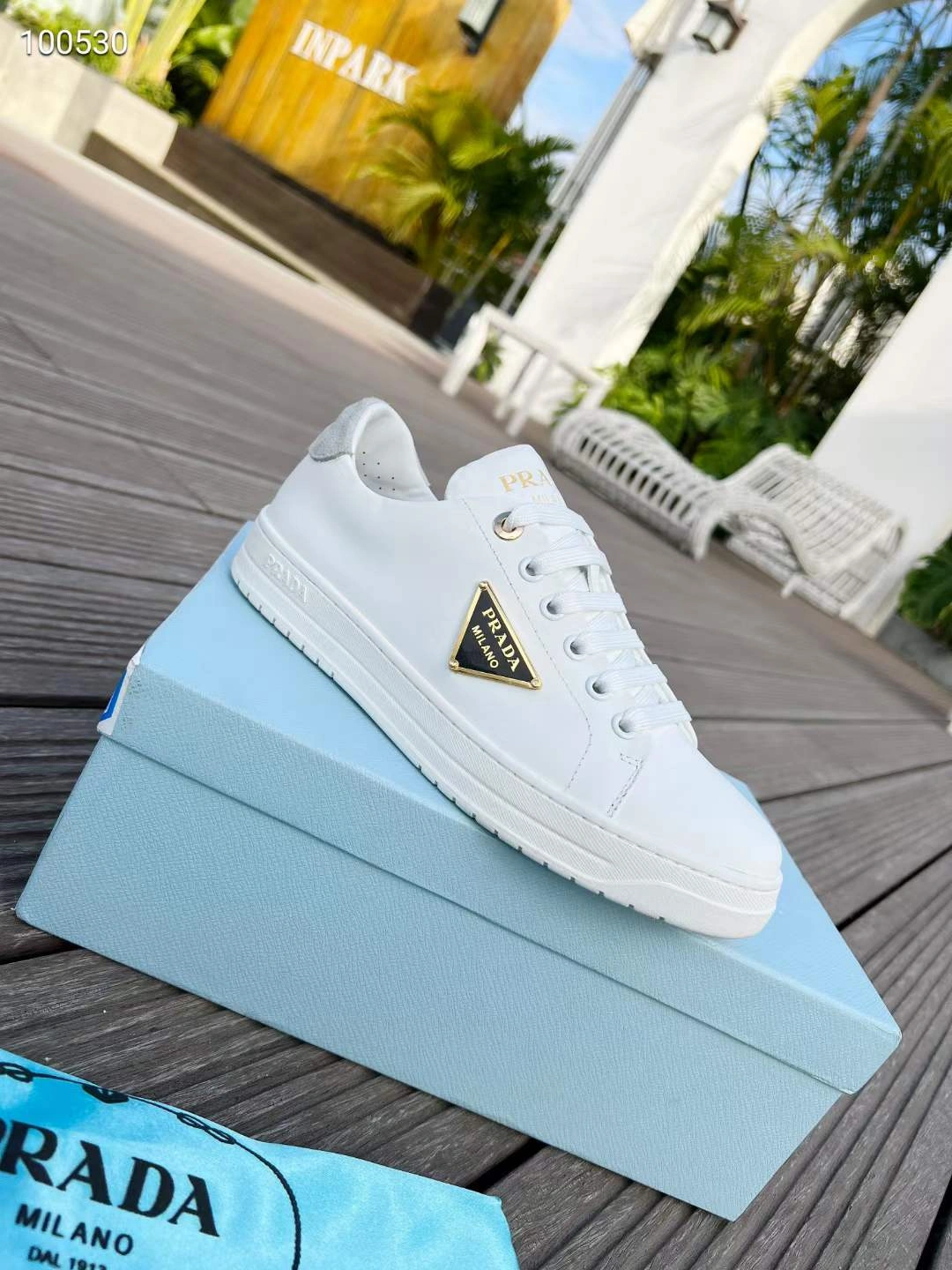 WrinkleFree Men and Women P*rada Top Sneakers Low CL 20230825- 6539