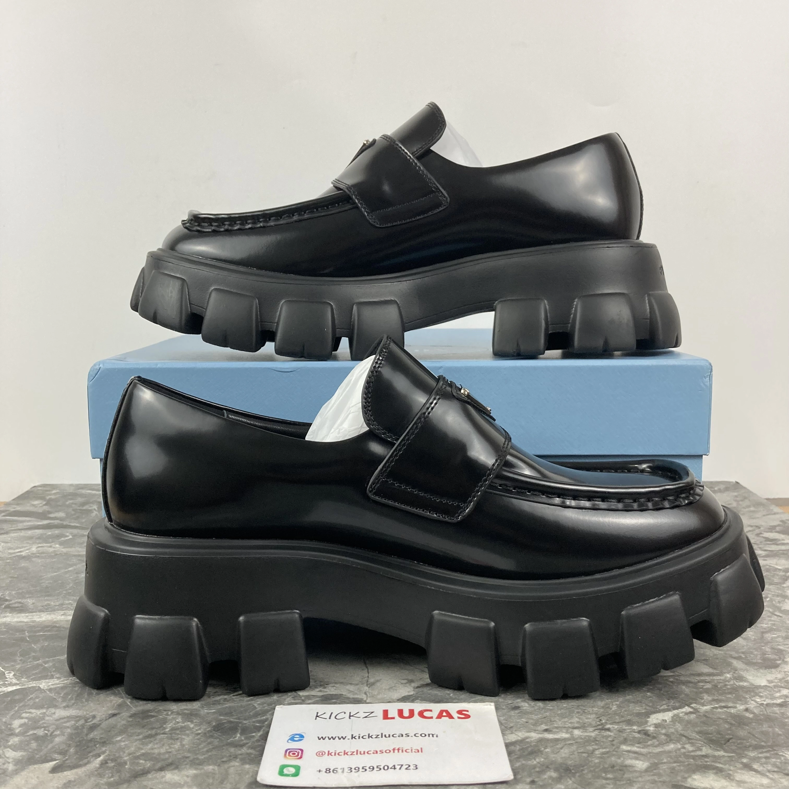 Mens P*rada Top Loafer CP230310- Colorful 6553