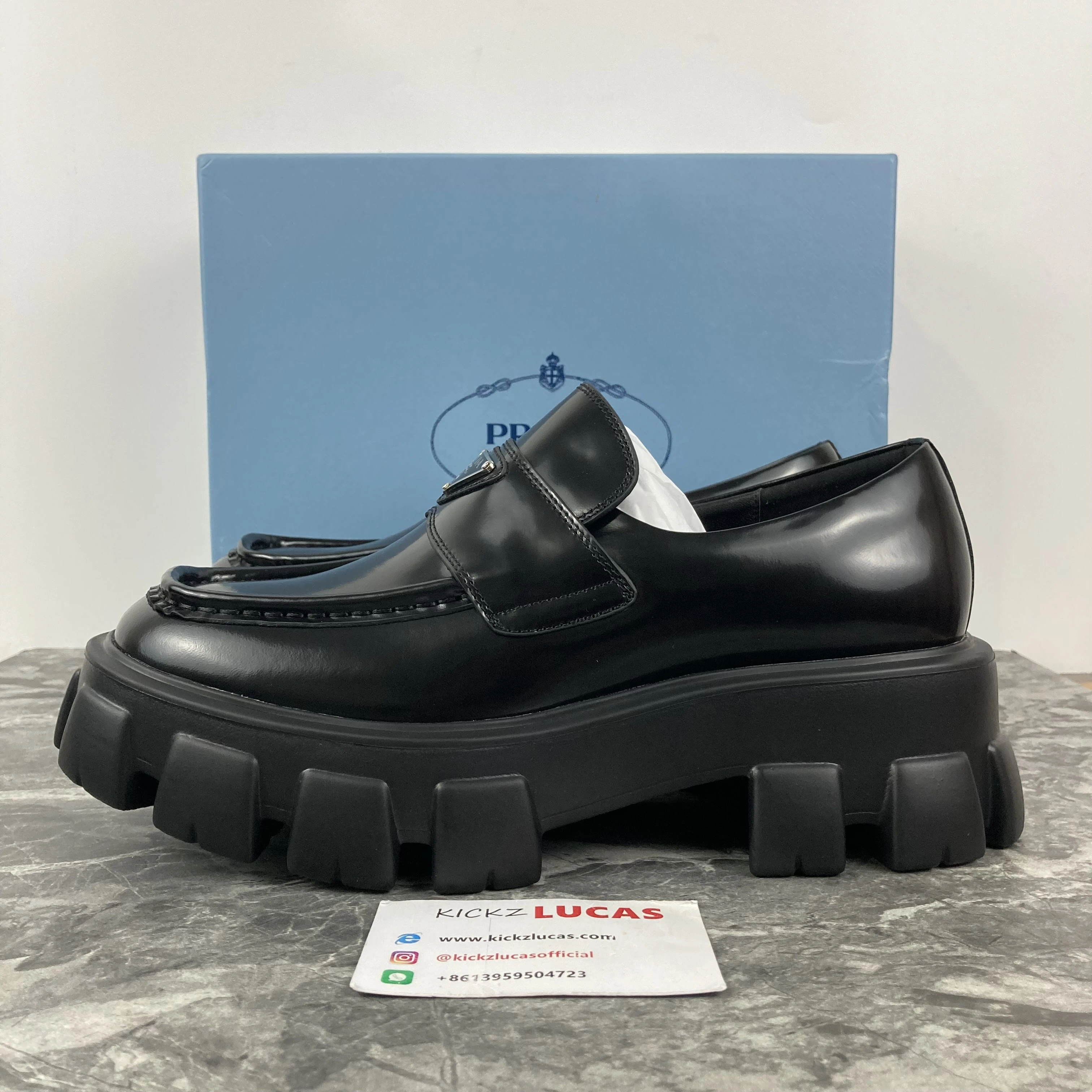 Mens P*rada Top Loafer CP230310- Colorful 6553