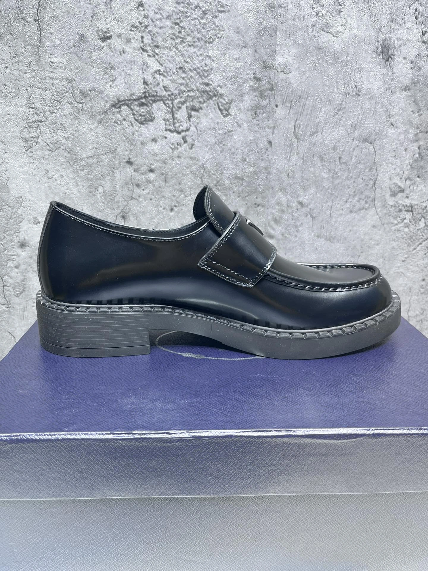 Mens P*rada Top Loafer CP230310- Unique 6558