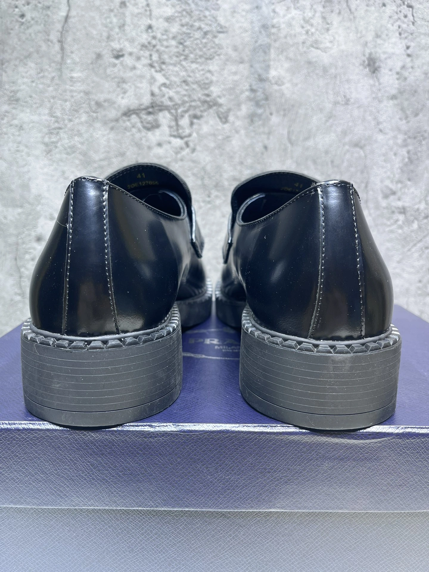 Mens P*rada Top Loafer CP230310- Unique 6558