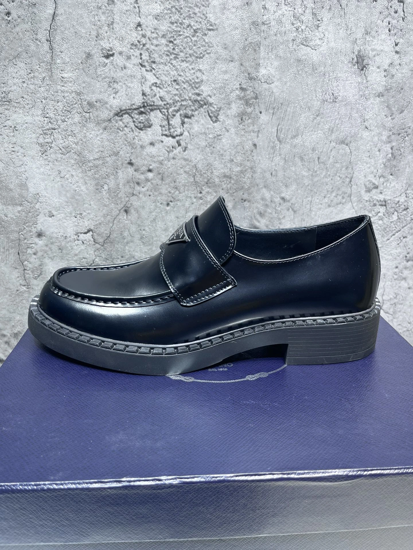 Mens P*rada Top Loafer CP230310- Unique 6558