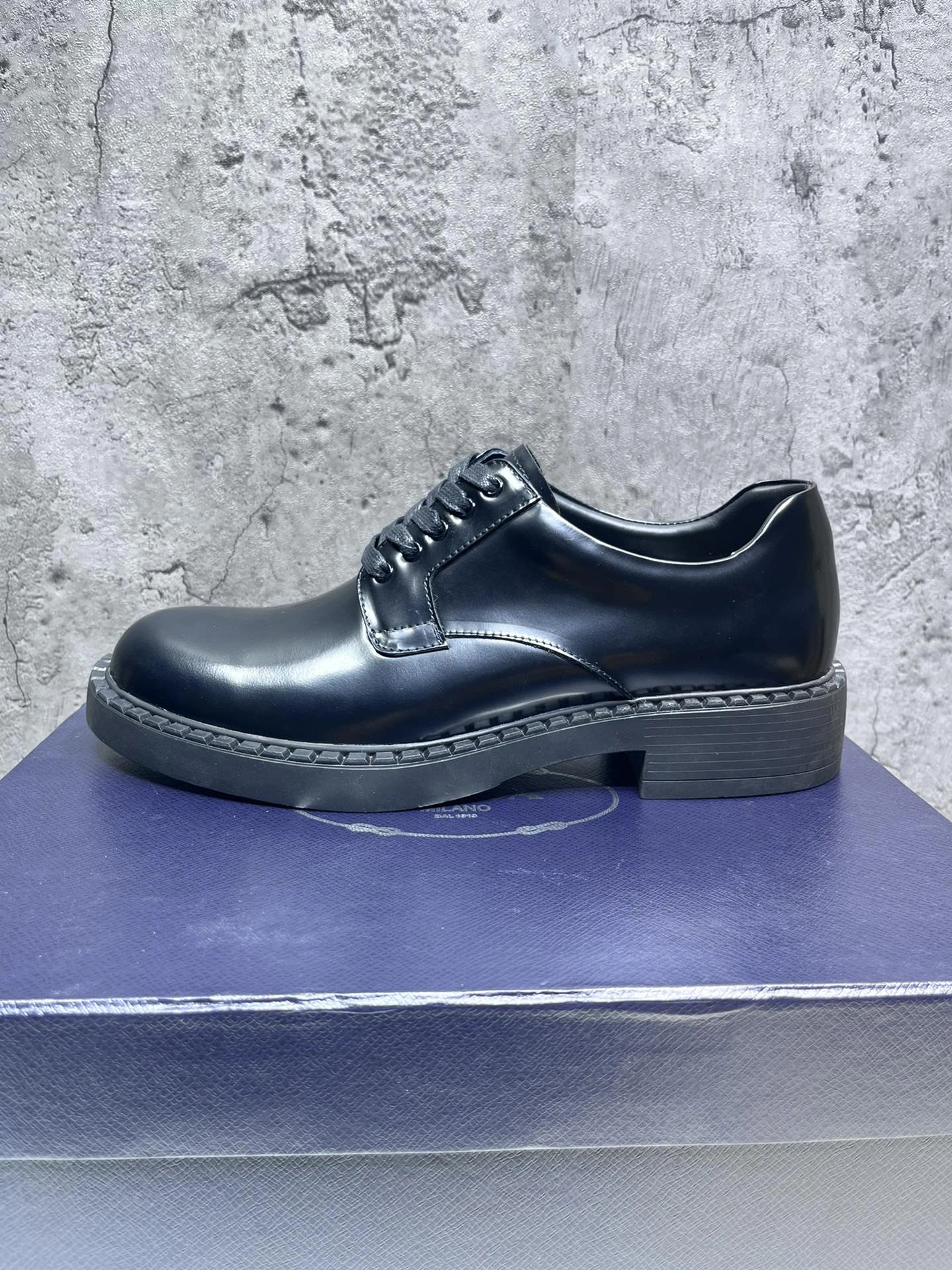Mens P*rada Top Loafer CP230310- Supportive 6557