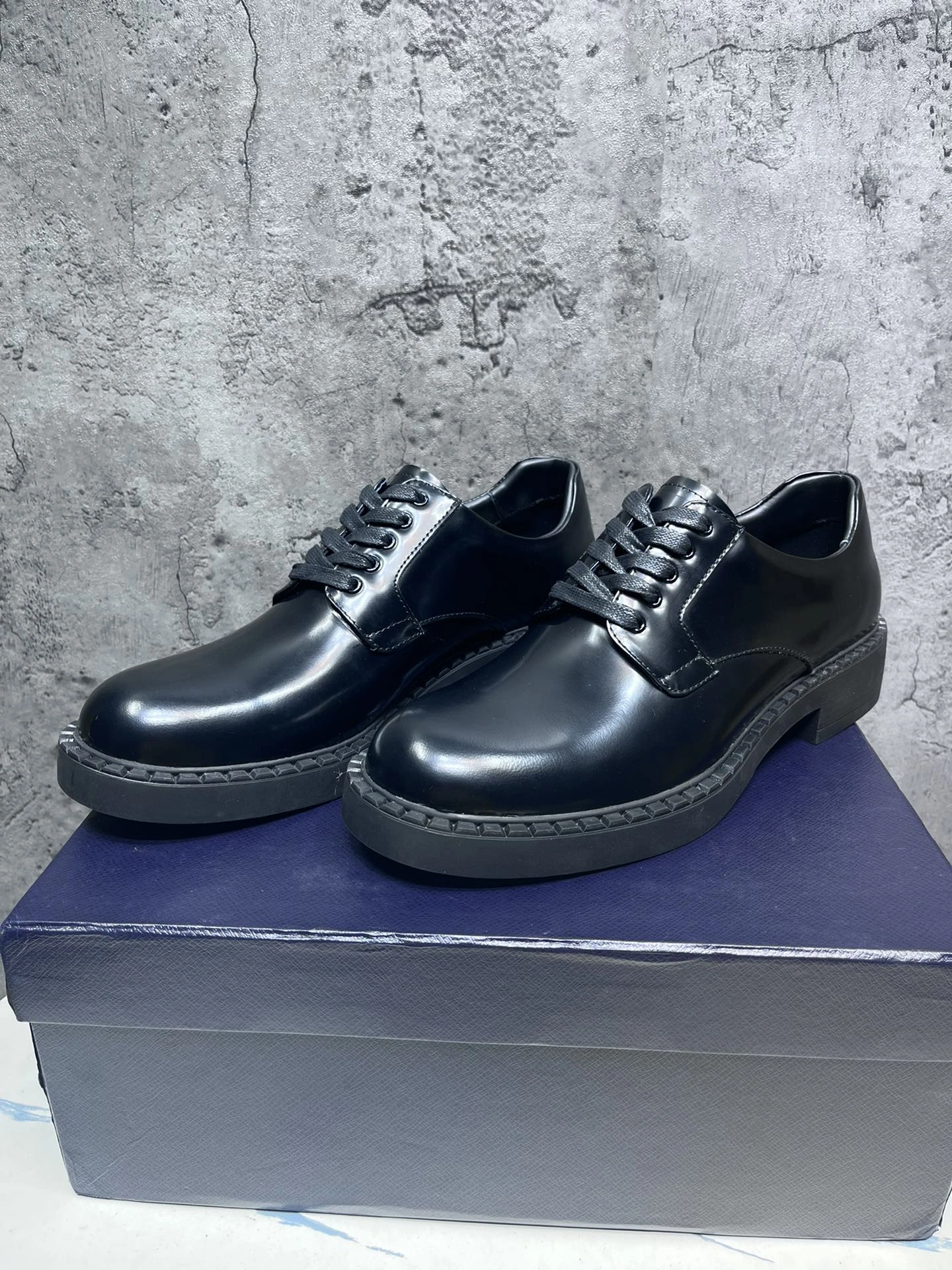 Mens P*rada Top Loafer CP230310- Supportive 6557