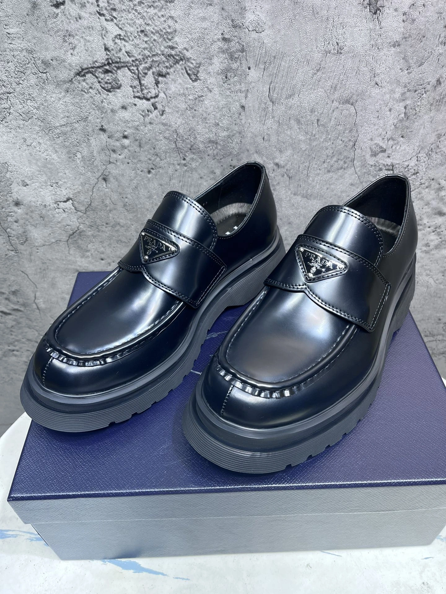 Mens P*rada Top Loafer CP Upgraded 6564