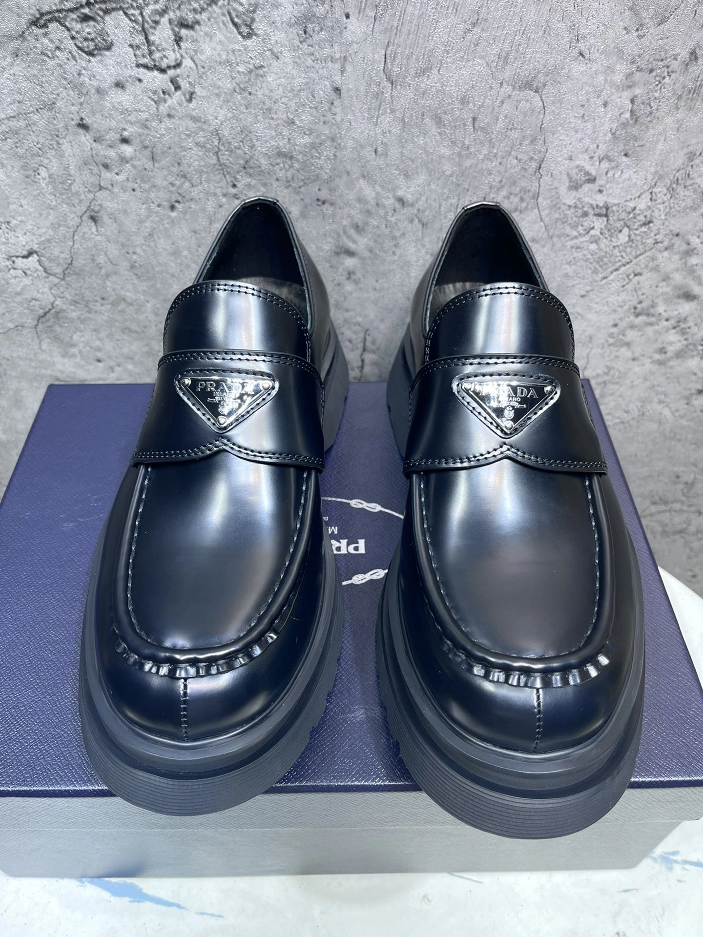 Mens P*rada Top Loafer CP Upgraded 6564