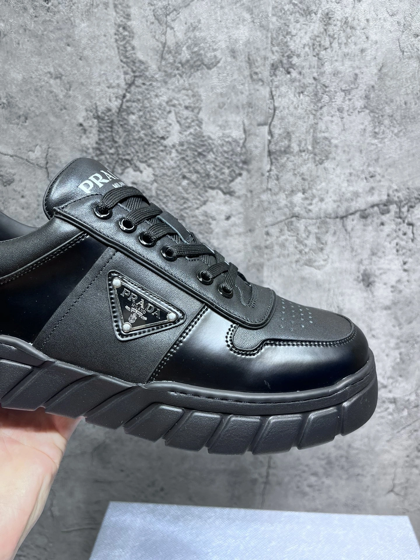 Reliable Mens P*rada Top Sneakers CP230310- 6563