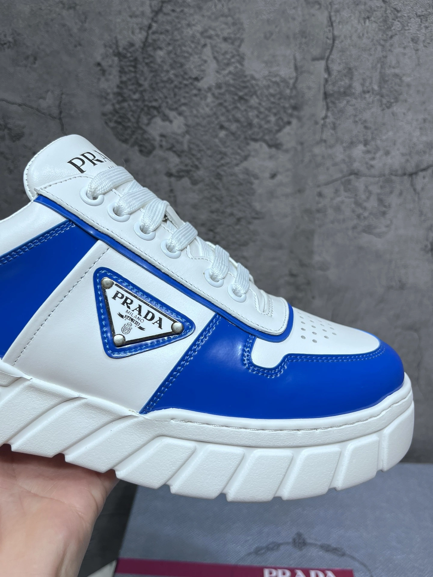 OdorResistant Mens P*rada Top Sneakers CP230310- 6559