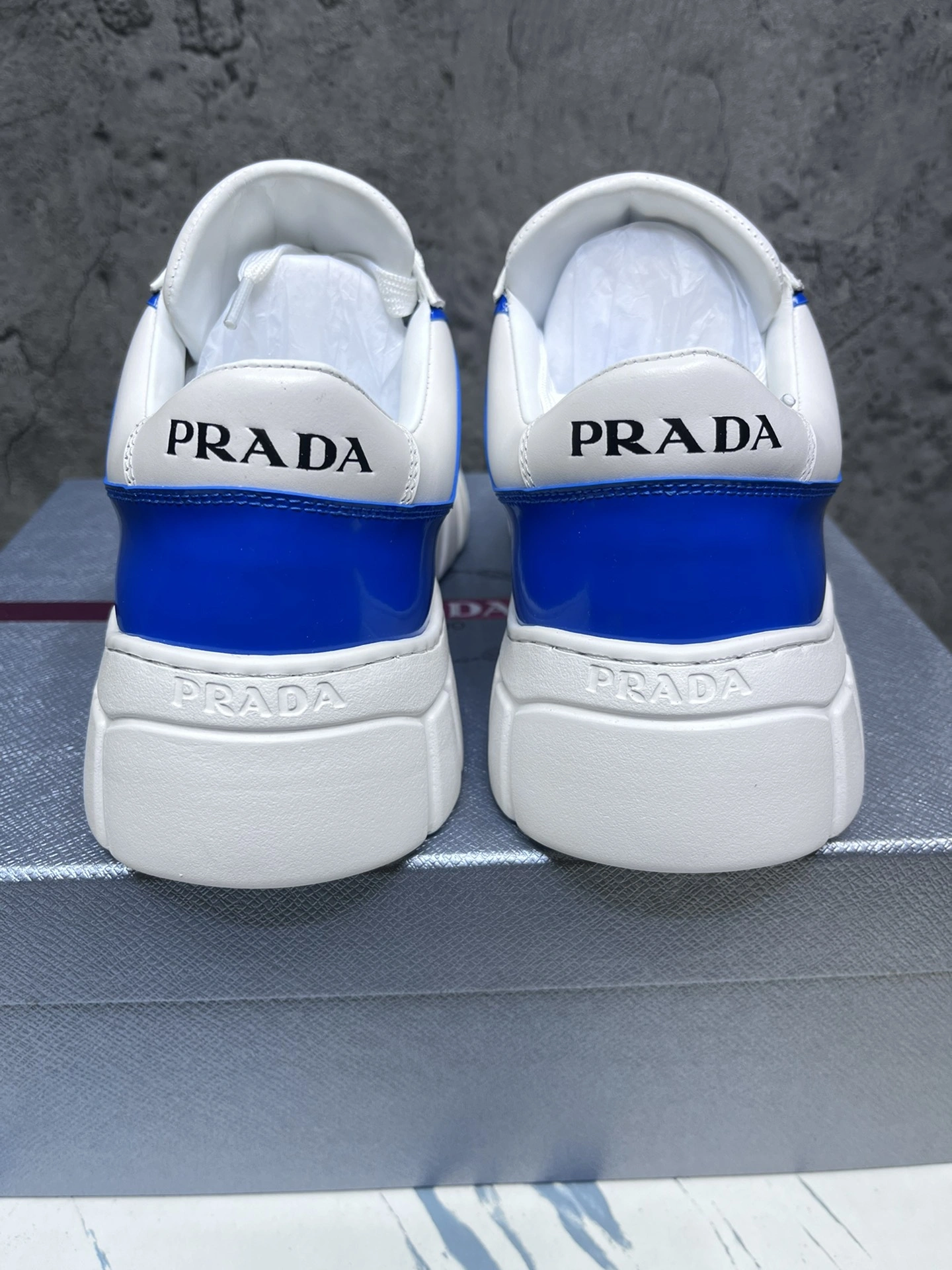 OdorResistant Mens P*rada Top Sneakers CP230310- 6559