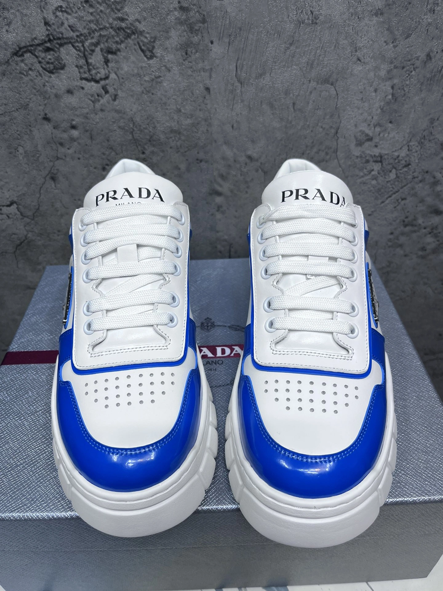 OdorResistant Mens P*rada Top Sneakers CP230310- 6559