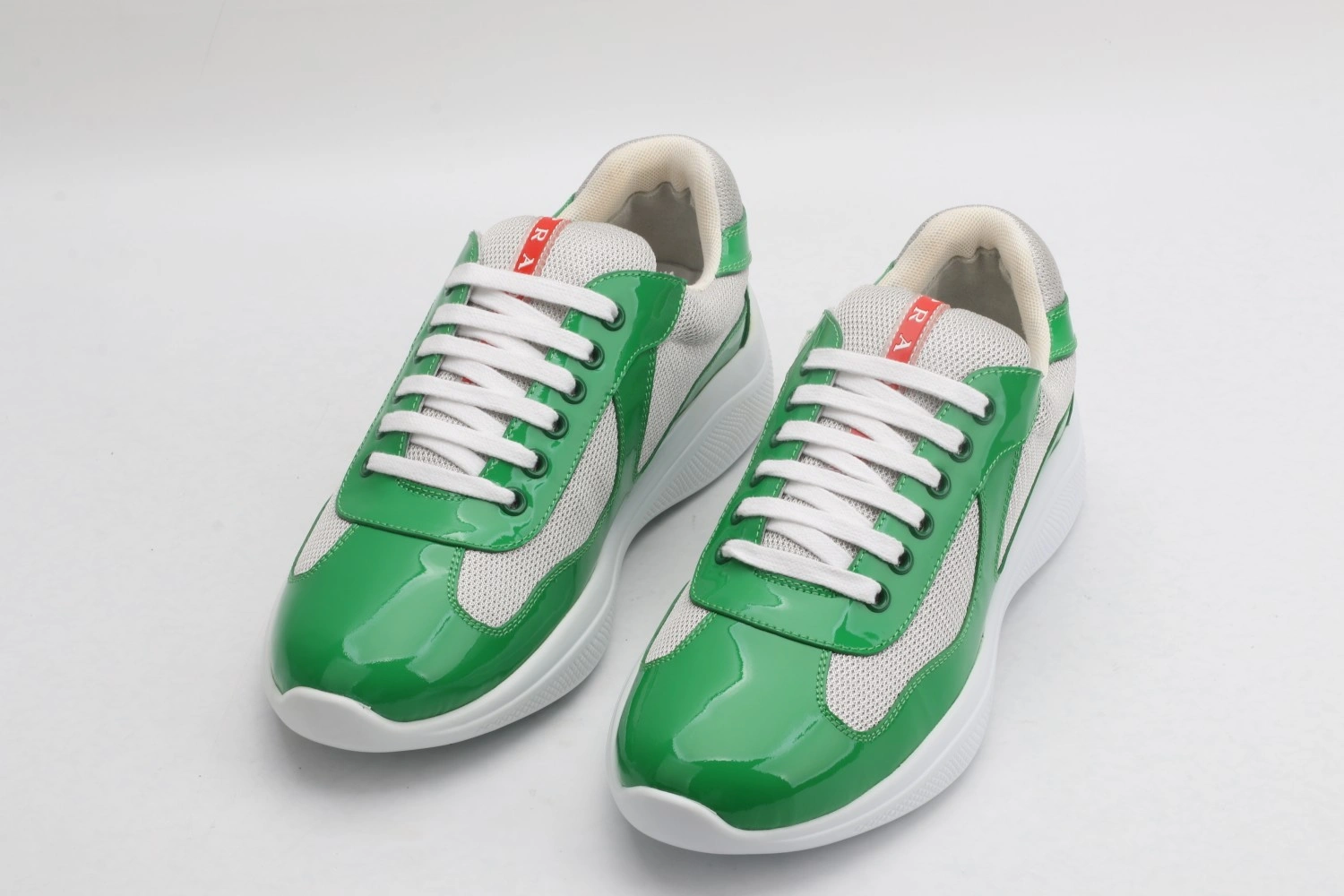 Mens P*rada Top Sneakers Vibrant 6567