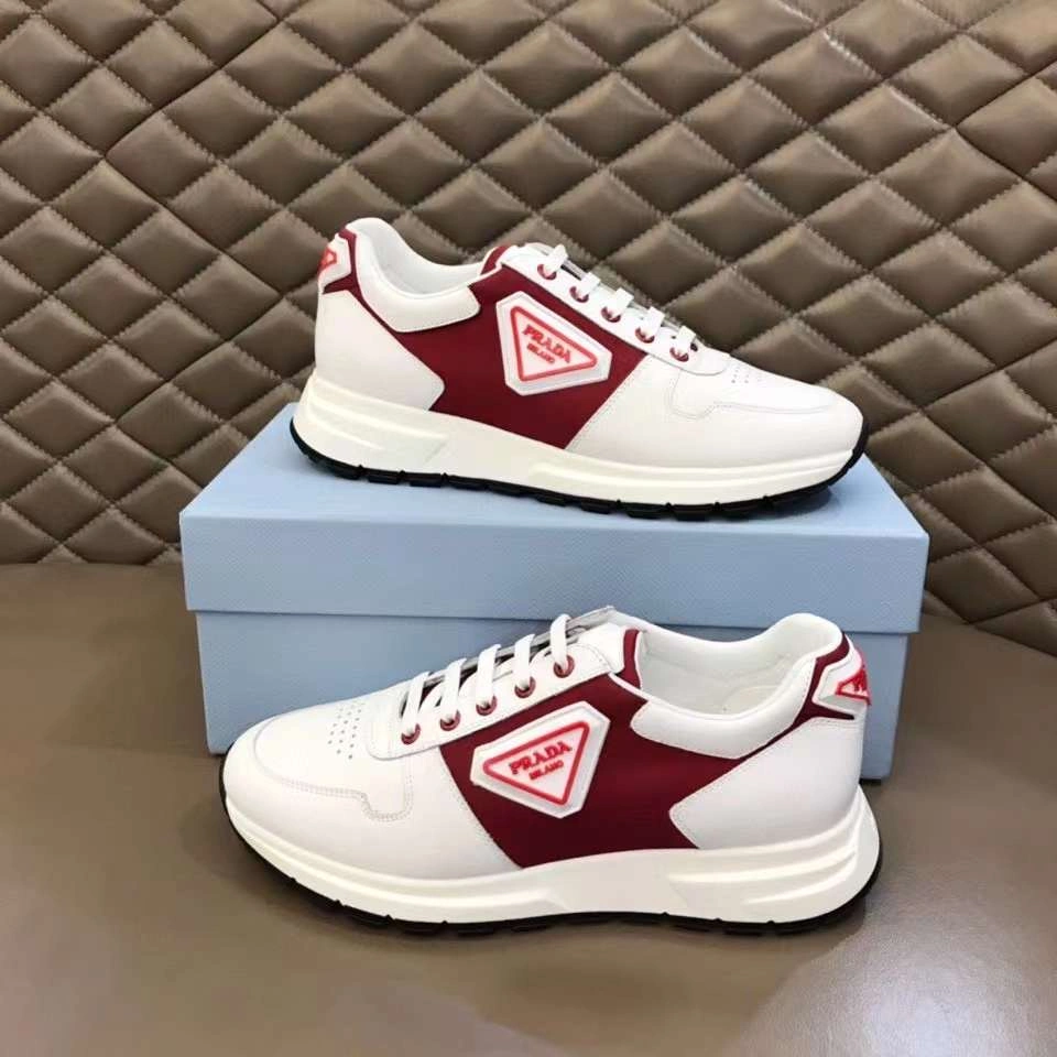Mens P*rada Top Sneakers Breathable 6583