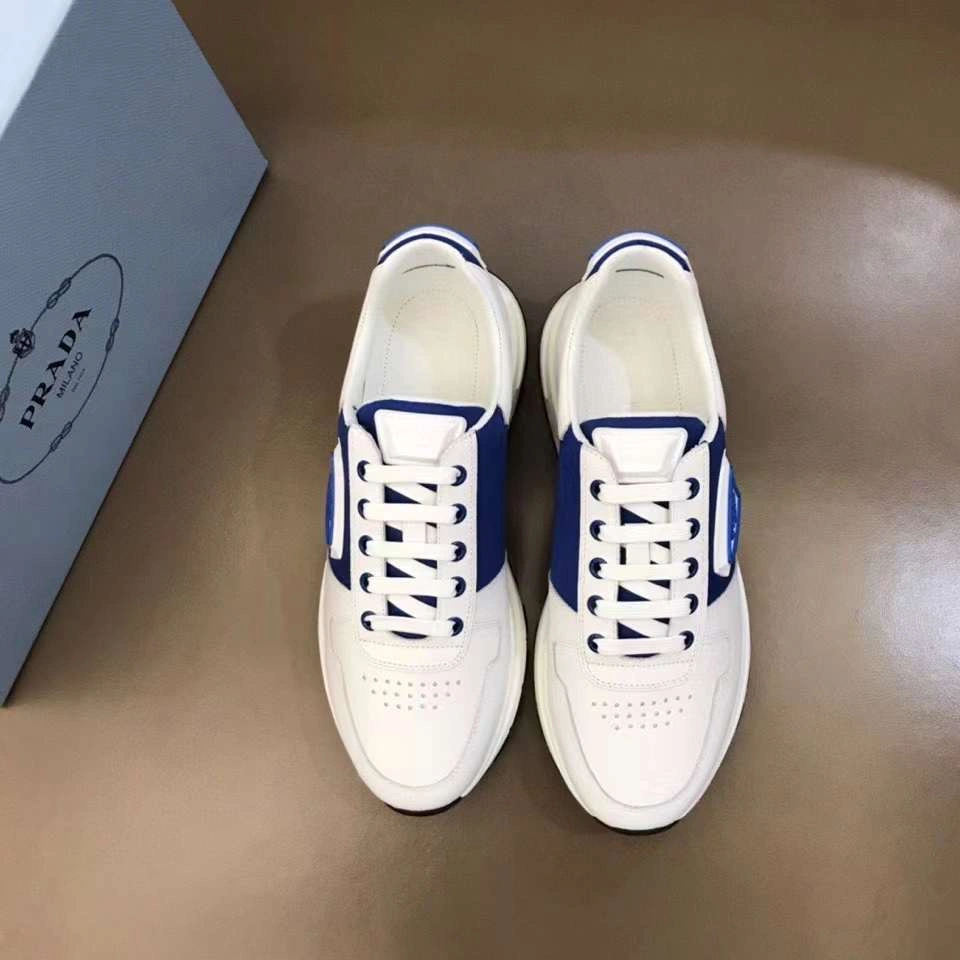 Mens P*rada Top Sneakers Breathable 6583