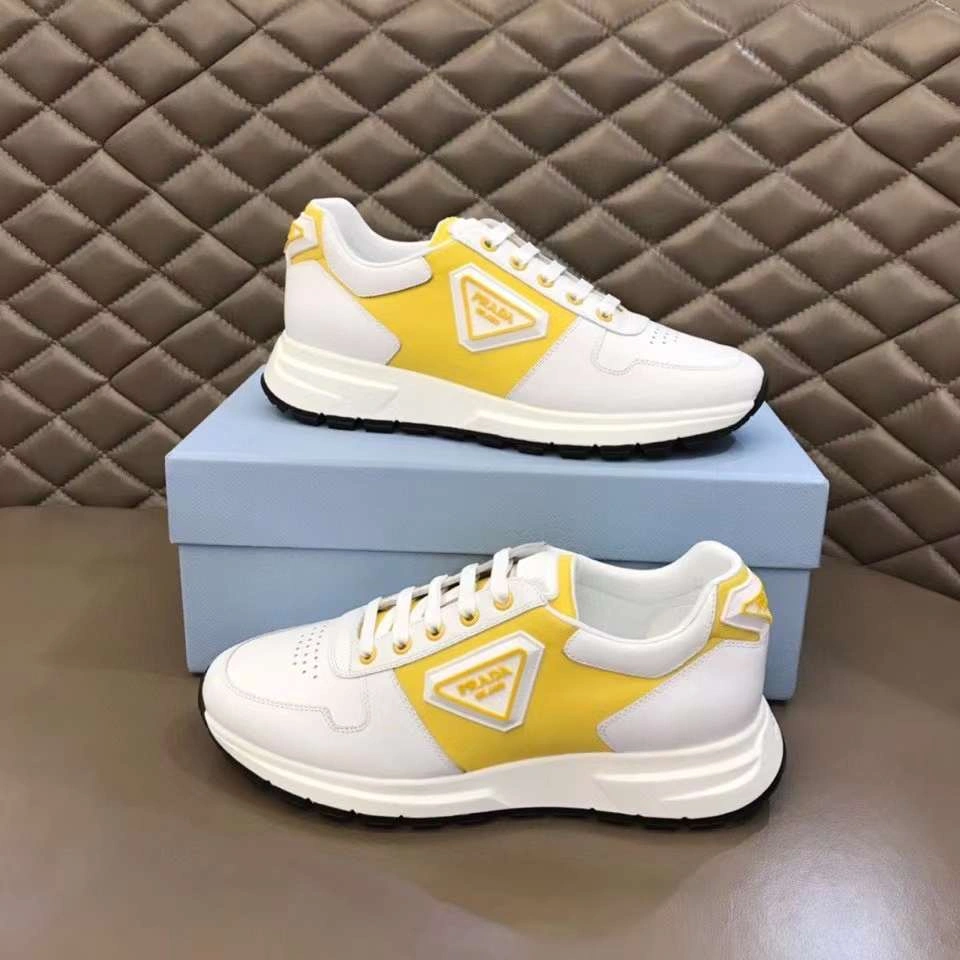 Mens P*rada Top Sneakers Breathable 6583