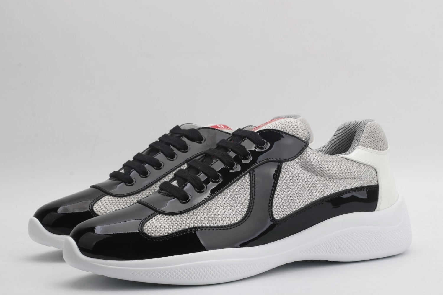 Mens P*rada Top Sneakers Vibrant 6567