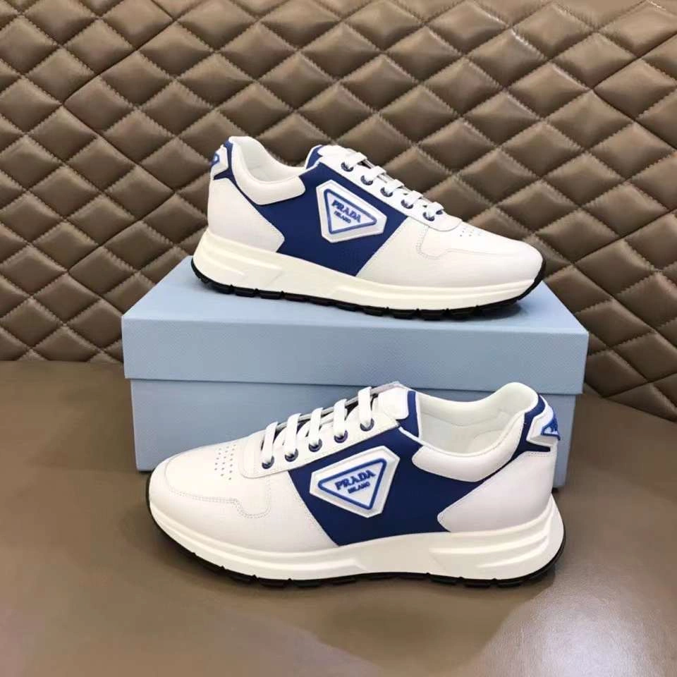 Mens P*rada Top Sneakers Breathable 6583