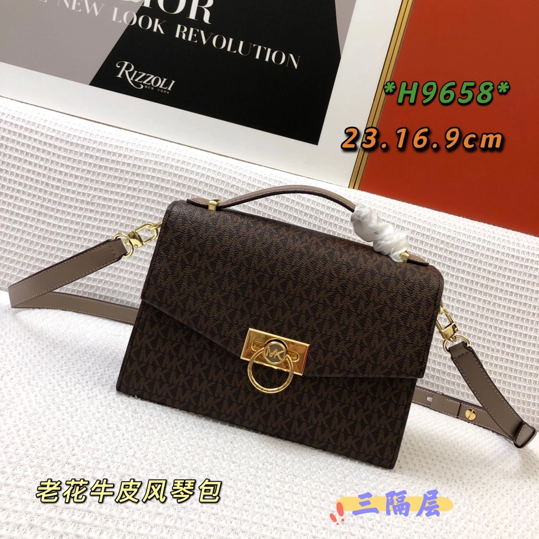 Versatile M*ichael K*ors Top Bag 23*16*9cm 9287