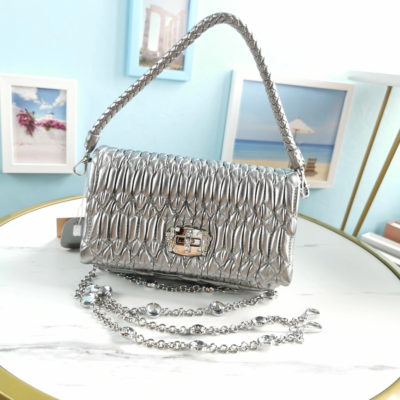 Popular M*iu M*iu Bag Top Quality 121*12*5cm 9443