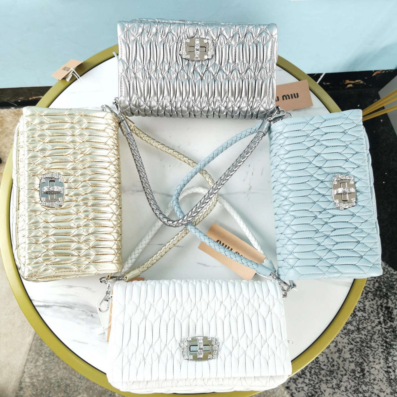 Popular M*iu M*iu Bag Top Quality 121*12*5cm 9443