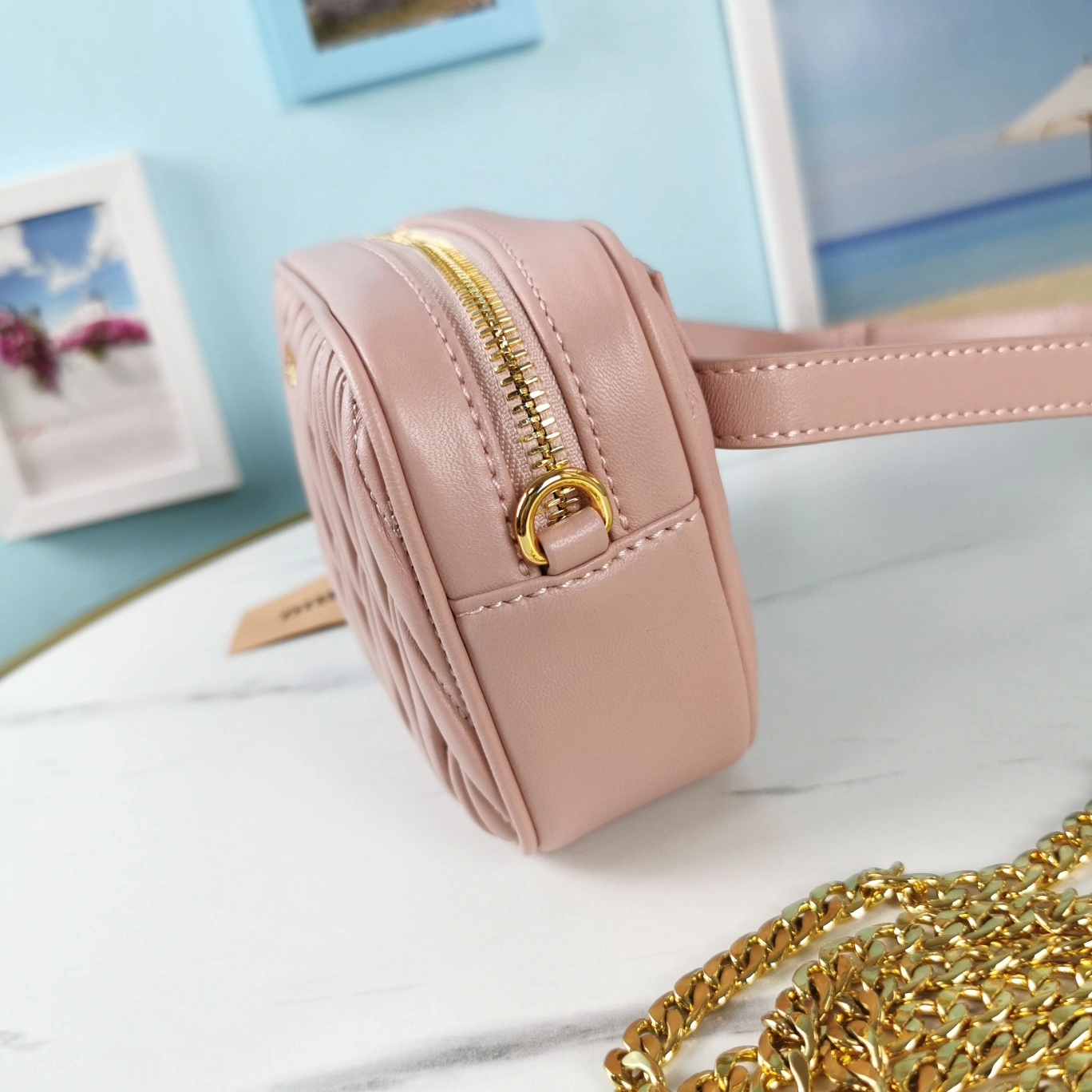 Effortless M*iu M*iu Bag Top Quality 19*11*5cm 9444