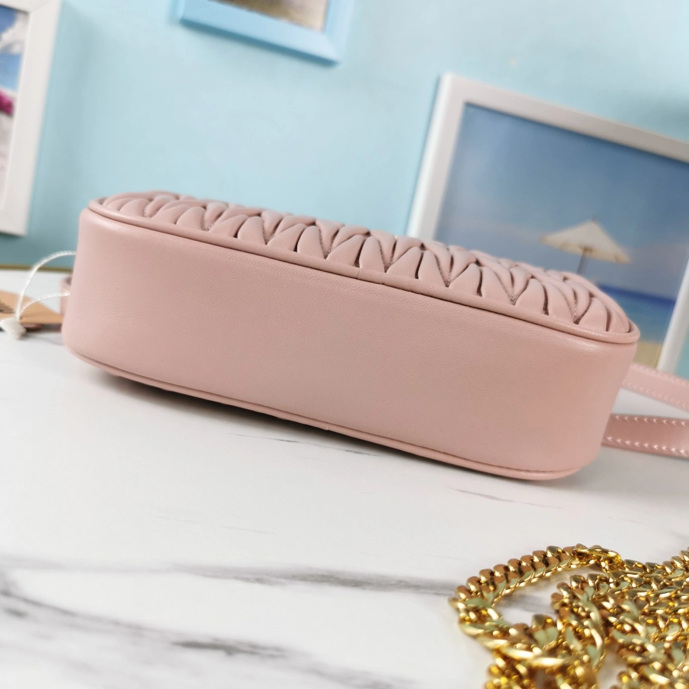 Effortless M*iu M*iu Bag Top Quality 19*11*5cm 9444