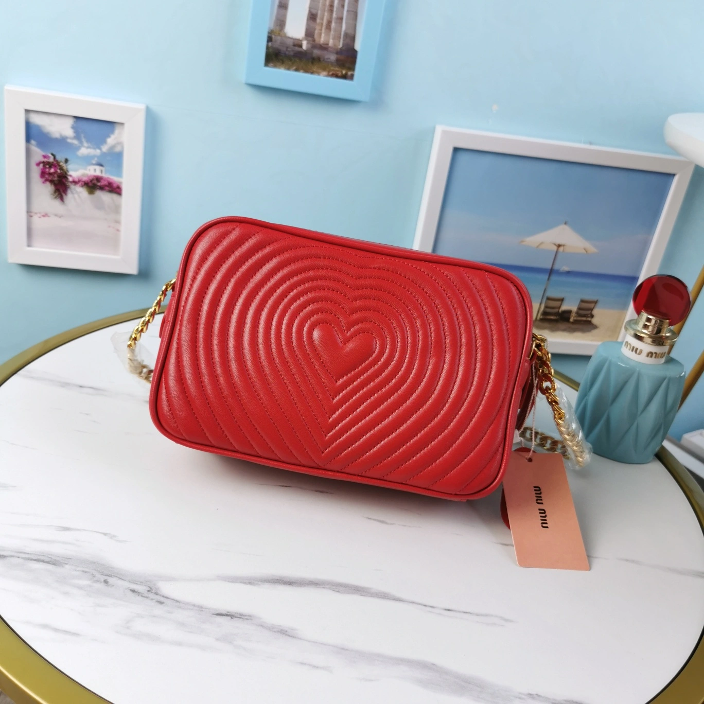 M*iu M*iu Bag Top Quality 20*13*5.5cm EyeCatching 9445
