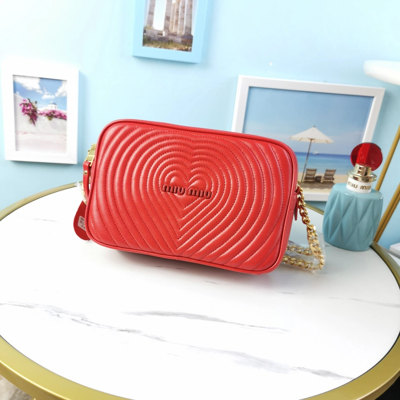 M*iu M*iu Bag Top Quality 20*13*5.5cm EyeCatching 9445