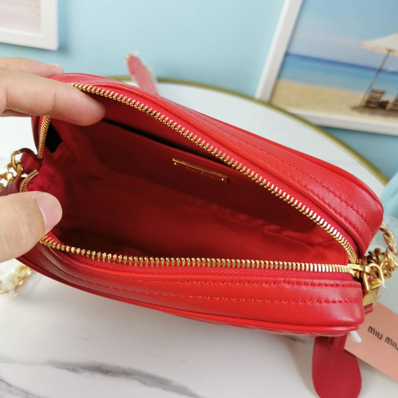 M*iu M*iu Bag Top Quality 20*13*5.5cm EyeCatching 9445