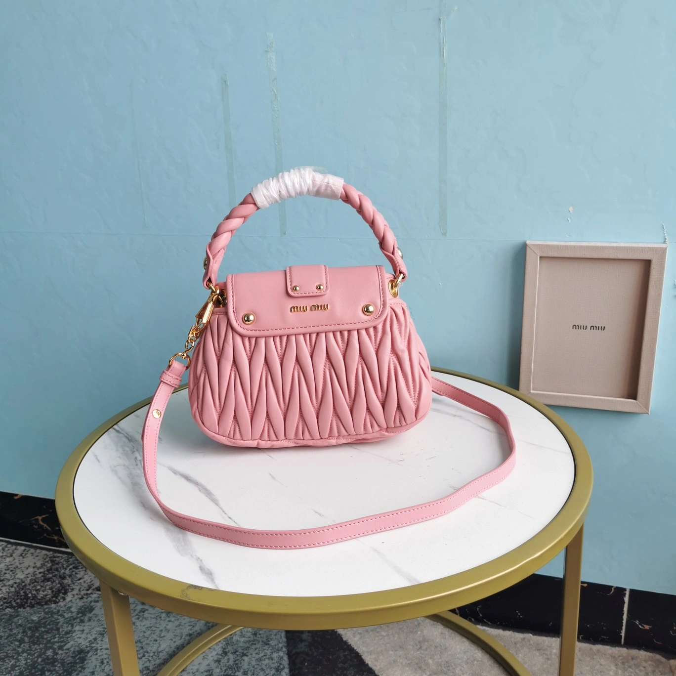 M*iu M*iu Top Bag 16.5*24*6.5cm Breathable 9441