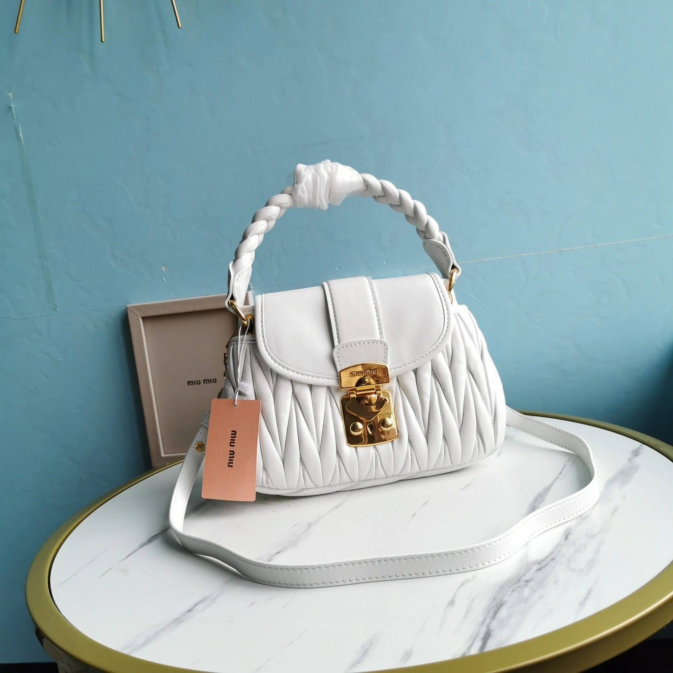 M*iu M*iu Top Bag 16.5*24*6.5cm Breathable 9441