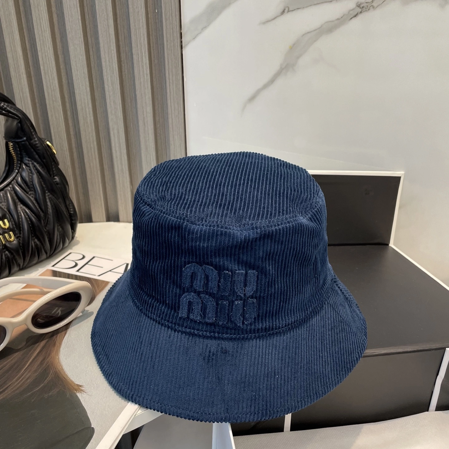 M*iuMiu Hats Top XX20250411- RelaxedFit 17386
