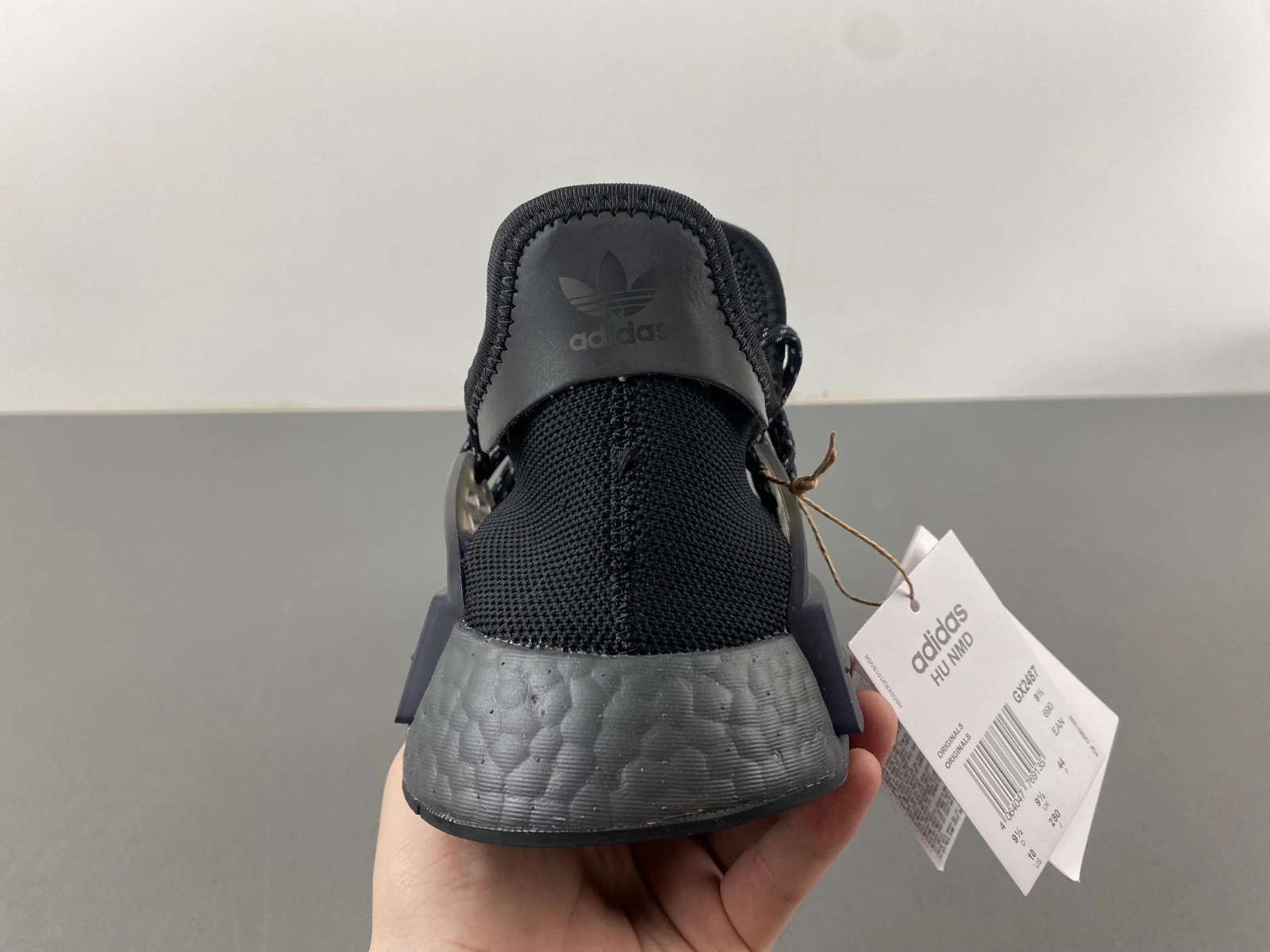 NMD Hu Pharrell Human Race Triple Black Pack GX Practical 2807