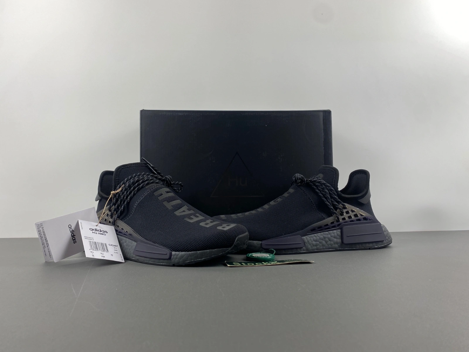 NMD Hu Pharrell Human Race Triple Black Pack GX Practical 2807