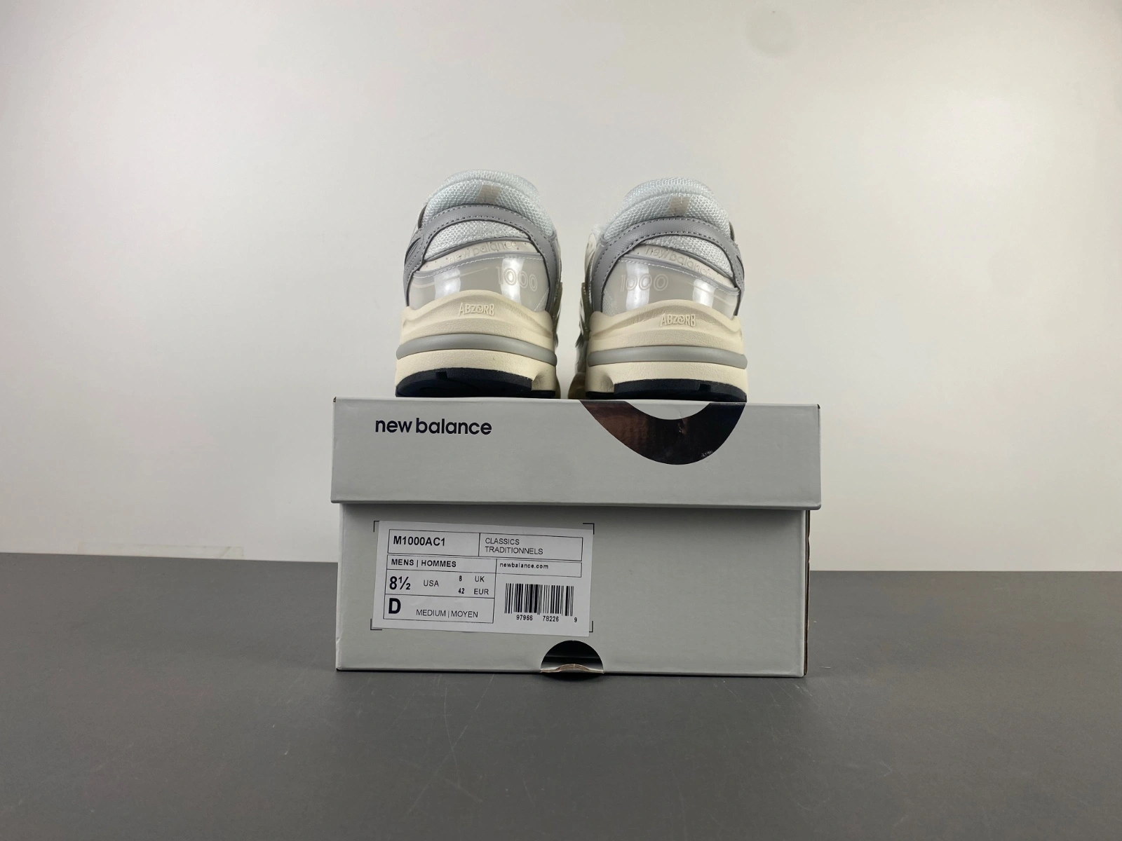 New Balance 1000 Aime Leon Dore White M1000AC SunProtective 2365