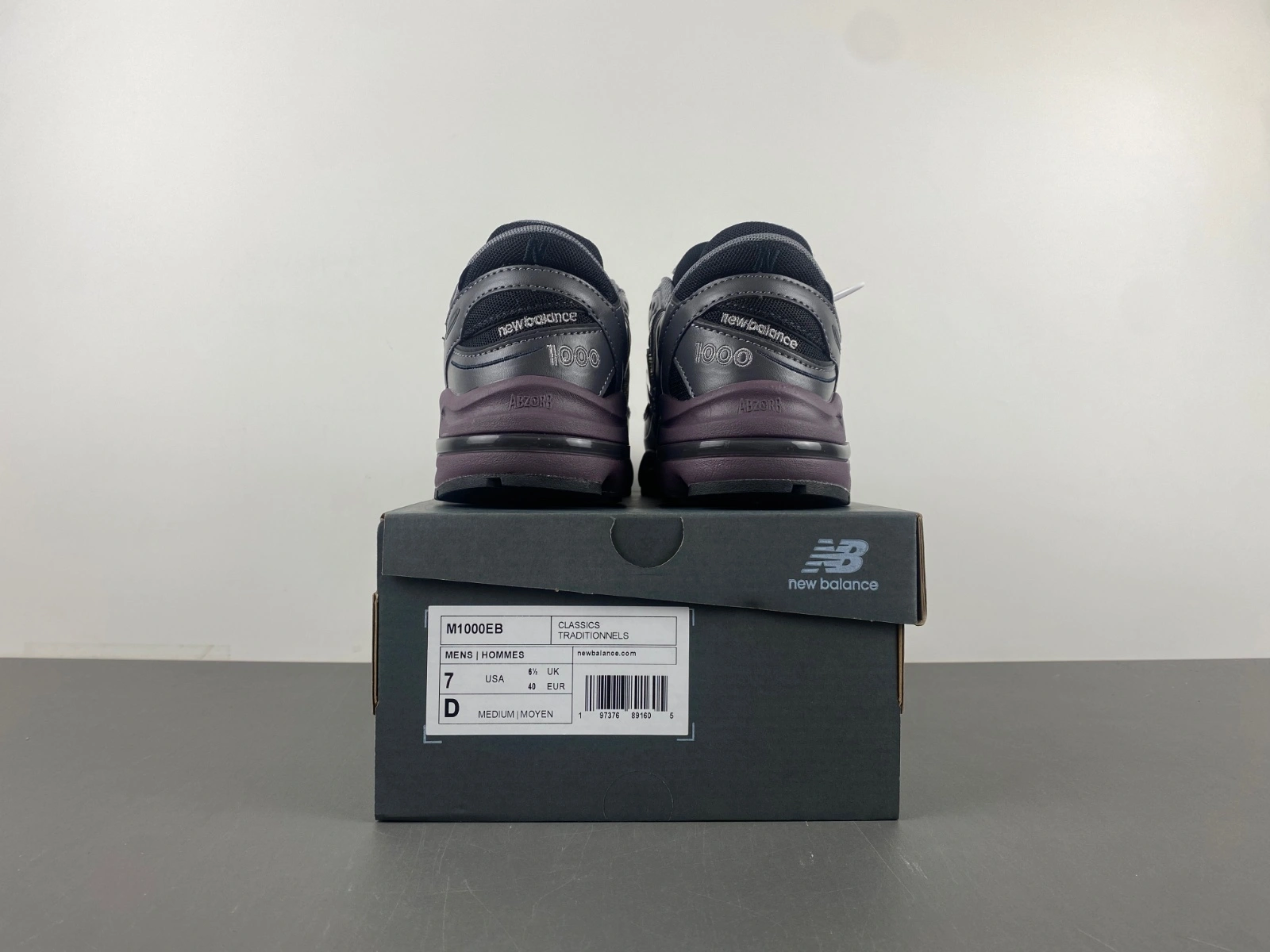 Bright New Balance 1000 Magnet Plum Brown M1000EB 2369