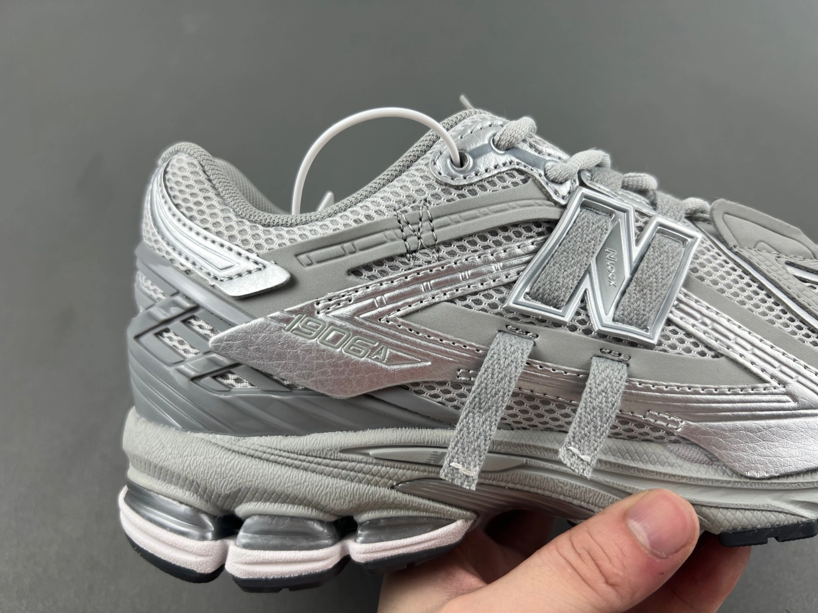 Premium New Balance 1906A Concrete Silver Metallic M1906AG 2422