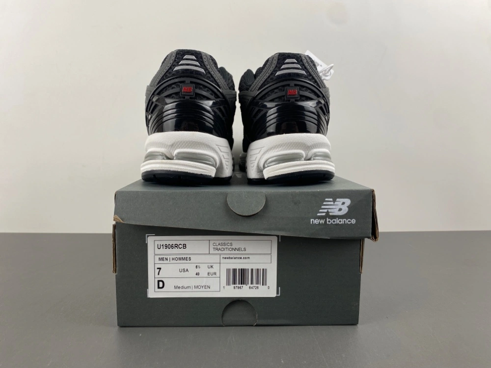New Balance 1906R Black Team Red Castlerock U1906RCB StreetReady 2339