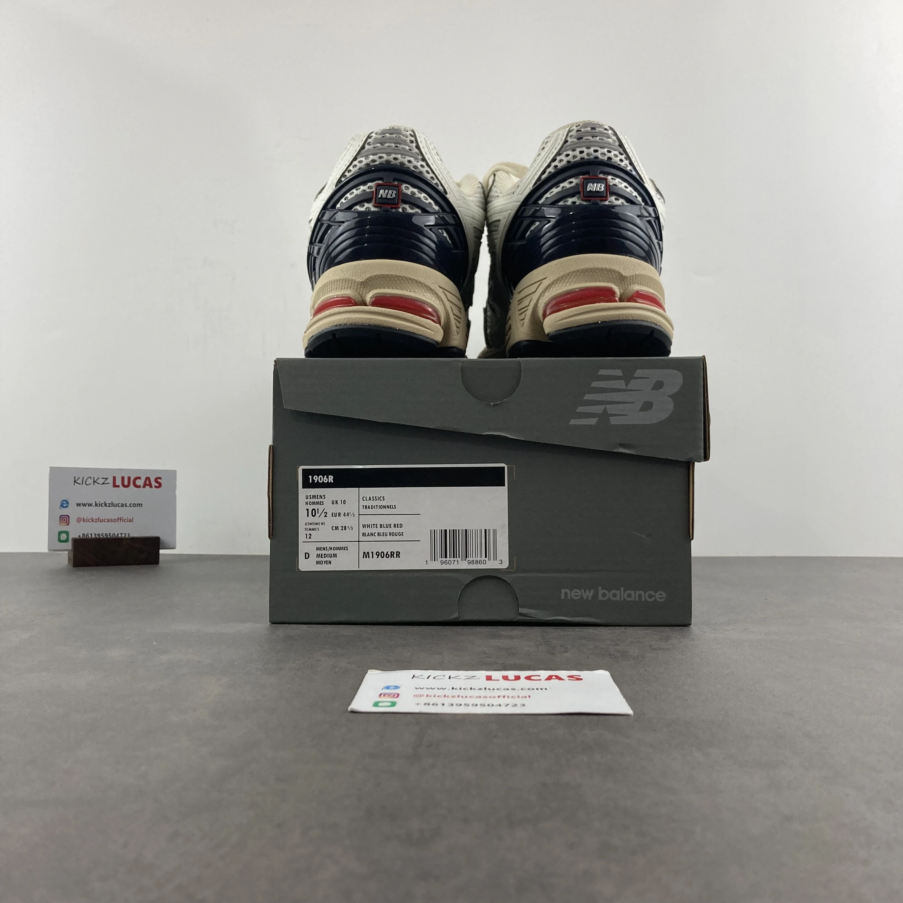 New Balance 1906R Sea Salt Eclipse True Red M1906RR UrbanChic 2471