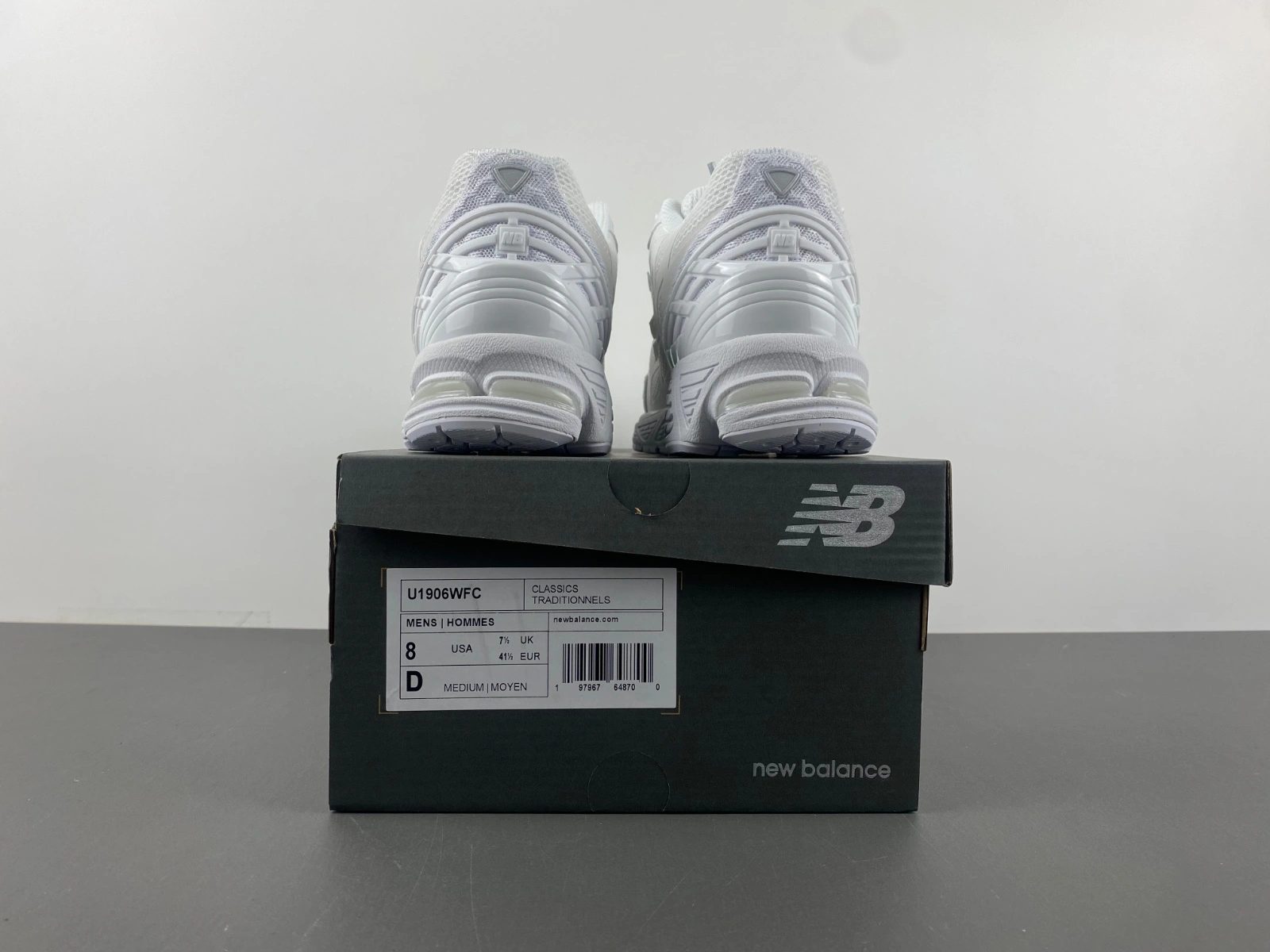 New Balance 1906W White Silver Metallic U1906WFC Stretchable 2384