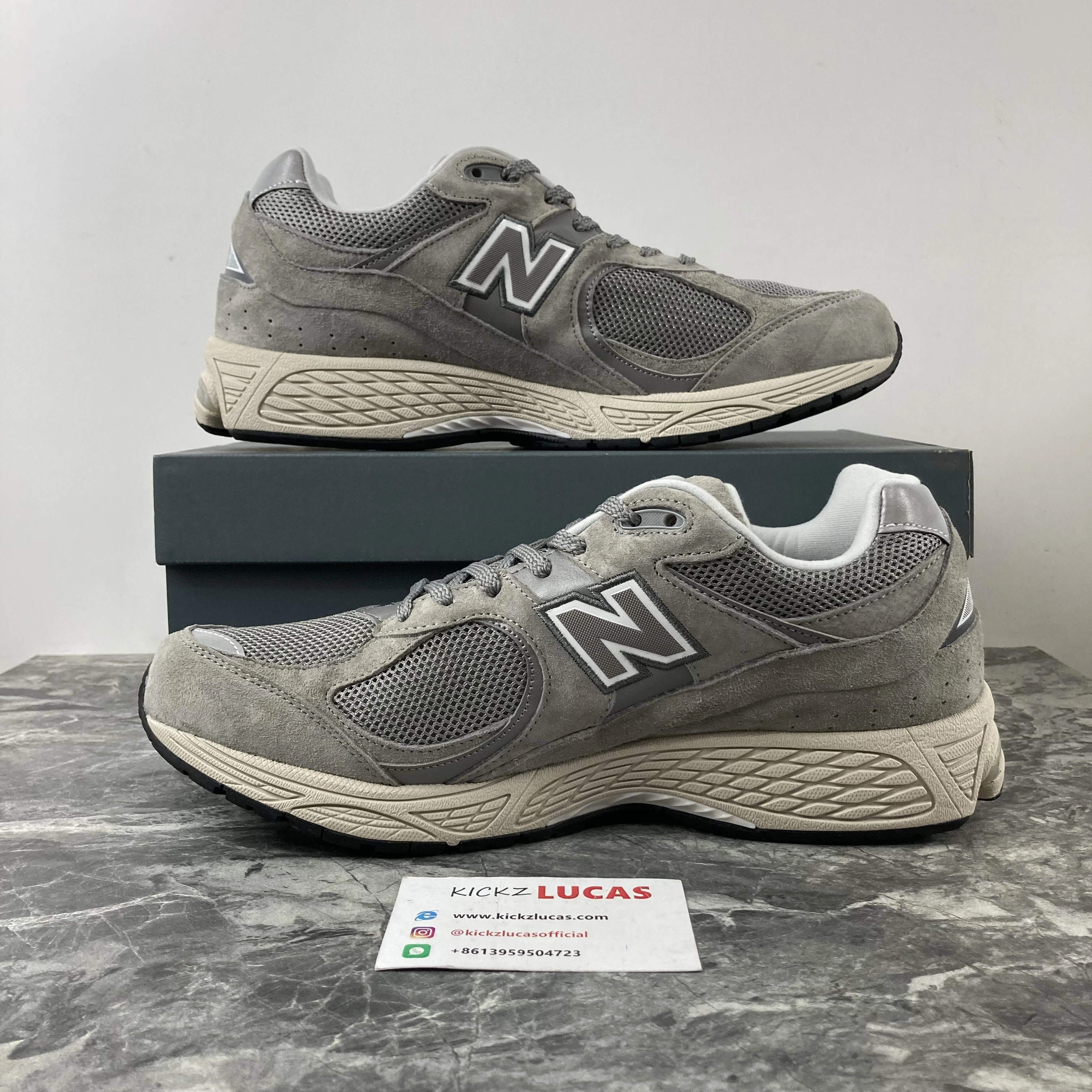 SoftTouch New Balance 2002R Marblehead Light Aluminum ML2002RC 2503