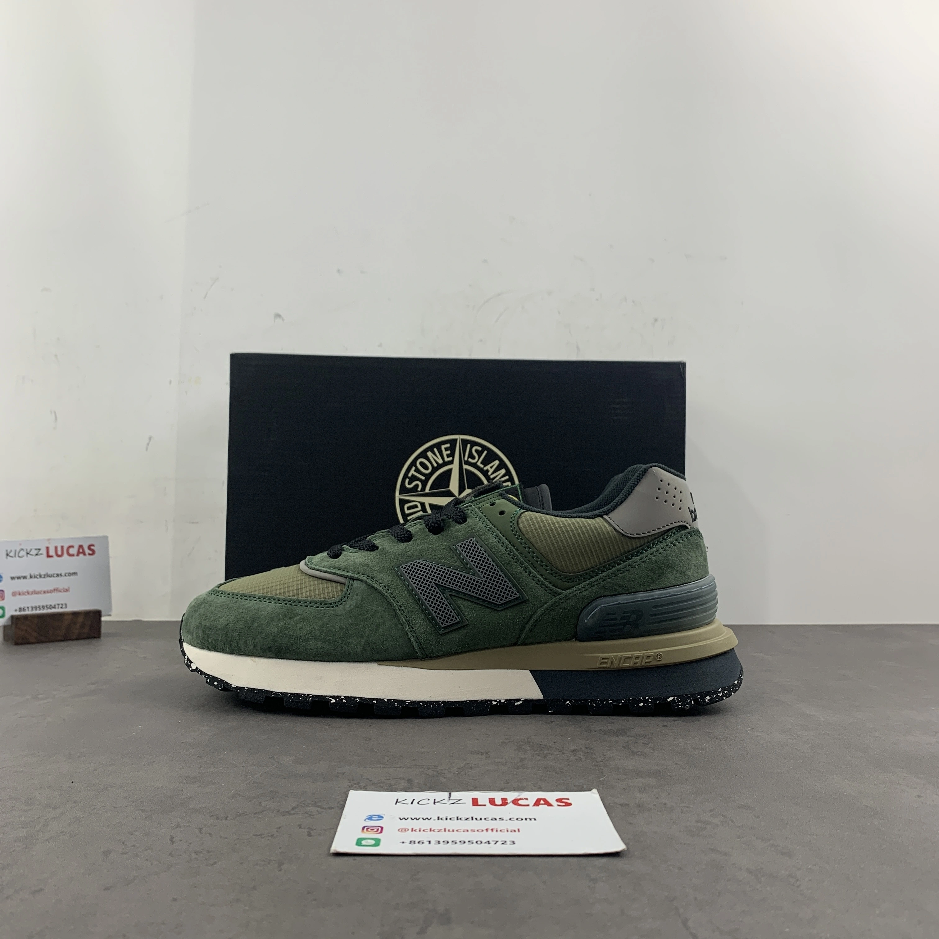 AllSeason New Balance 574 Legacy Stone Island Dark Green U574LGIL 2404