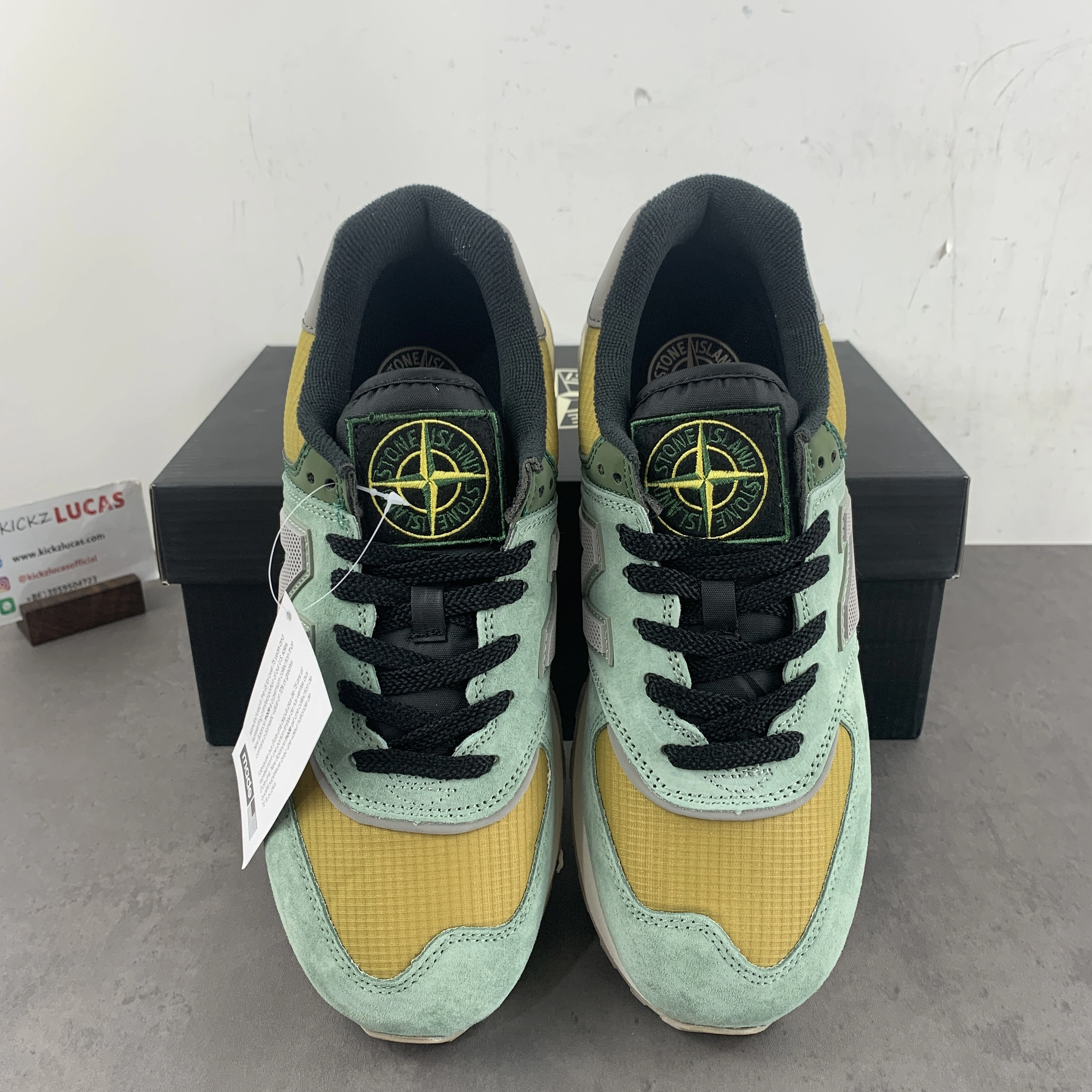 SportInspired New Balance 574 Legacy Stone Island Light Green U574LGTN 2436